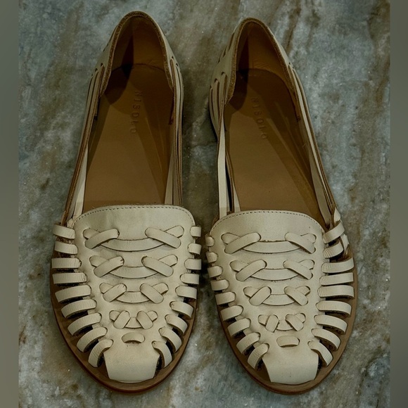 Women’s NISOLO Huarache Cream leather Sandal- Size 9.5 - Picture 6 of 8
